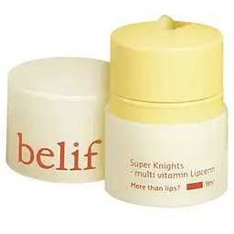 Живильна маска-бальзам для губ Belif Super Knights Multi Vitamin Lipcerin SET 15 мл x 2 шт. (BT20490) - мініатюра 2