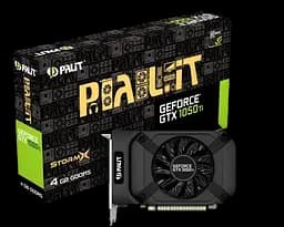 Відеокарта GeForce GTX 1050 Ti 4GB Palit StormX (NE5105T018G1-1070F) Б/В