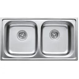 Кухонна мийка Haiba 78x43 Double Polish (HB0568)