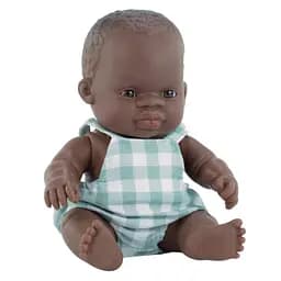 Кукла-пупс анатомический Miniland мальчик-африканец в одежде 21 см (33002)