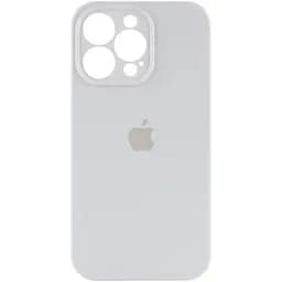 Чехол-накладка Apple Silicone Case Copy Full Camera Apple iPhone 13 Pro White