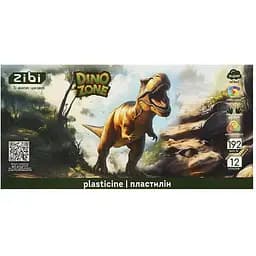 Пластилин ZiBi Dino Kids Line 12 цветов 192 г (ZB6279)
