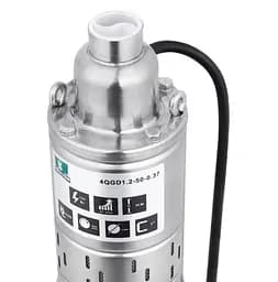 Насос глибинний вихровий PUMPMAN 4QGD1.2-50-0.37 кВт Нmax 80 м Qmax 1,5 куб.м 370 Вт (CV029777) - мініатюра 3
