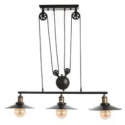 Люстра Brille подвесная лофт E27 60W BR (BL-275S/3)