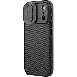 Карбонова накладка Nillkin CamShield Pro Magnetic для Apple iPhone 17 Pro (6.3) Black - мініатюра 3