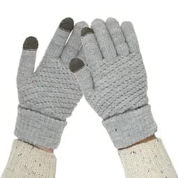 Рукавички для сенсорних екранів з плетінням ArmorStandart Braid Grey (ARM59882) - мініатюра 2