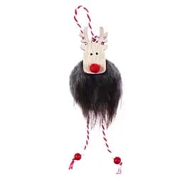 Прикраса для ялинки Offtop Новорічний герой, чорний (855072)