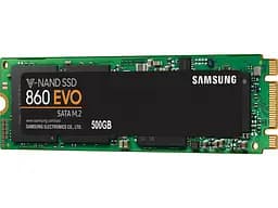 Накопитель SSD Samsung m.2 sata 500Gb 860 Evo (MZ-N6E500BW) Б/у