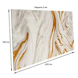 Самоклеюча стінова PET плитка 600х300х2мм SW-00002643 - мініатюра 3