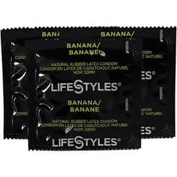 Презервативи LifeStyles Banana ароматизовані 12 шт. (ROZ6501053480)