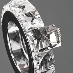 Світильник точковий Brille декоративний HDL-G208 CL/CH MR16 L13-082 - мініатюра 2