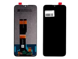 Дисплей для Xiaomi Poco M3, Redmi 9T, чорний, без рамки, Оригінал (переклеєне скло), M2010J19CG