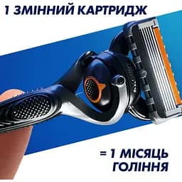 Подарунковий набір для чоловіків Gillette Fusion5 ProGlide: бритва + змінні катріджі для гоління 2 шт. + гель для гоління 200 мл + косметичка - мініатюра 6