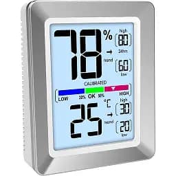 Термогігрометр Technoline WS9460 Silver/White (WS9460)