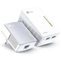 Комплект адаптеров для создания сети Ethernet на основе электросети (500Mbps Wi-Fi) (TL-WPA4220KIT)