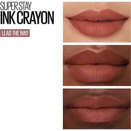 Губна помада-олівець Maybelline New York Super Stay Ink Crayon, відтінок 85 (Пурпурно-рожевий Матовий), 2 г (B3299400) - мініатюра 3