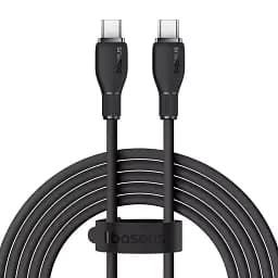 Кабель Baseus Pudding Series Fast Charging Cable Type-C to Type-C 100W 2m P10355702111-01 Black