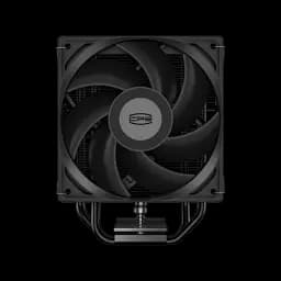 Кулер для процесора PcCooler RT400 Digital, Black, алюміній/мідь, 1x120 мм, для Intel 1851/1700/1200/115x, AMD AM5/AM4, цифровий LED екран, висота 152 мм, до 235 Вт (RT400-BKNWYL-GL) - мініатюра 3