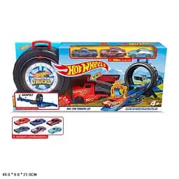 Трек, 6 машинок в наборі, 48x9x21 см