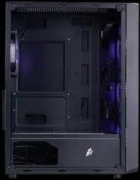 Корпус 1stPlayer FD3-M-BK-4F7 ARGB Black - мініатюра 3