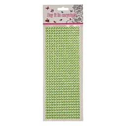 Наклейки декоративні Bambi XY-004(Green) на планшеті 504 шт