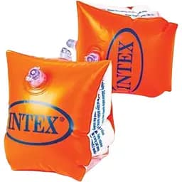 Надувные нарукавники Intex 58642 Оранжевые для детей от 3-х лет. Размером 23х15см.