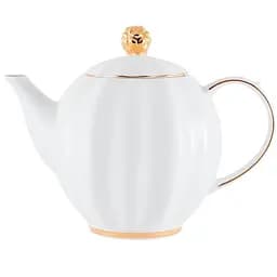 Заварювальний чайник Gipfel Afrodita 600 мл білий (3887)