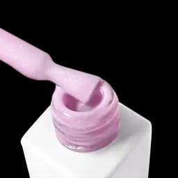 Рідкий гель для укріплення та моделювання Joia vegan PolyLiquid gel Lilac Veil 8 мл - мініатюра 3