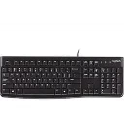 Клавіатура Logitech K120, UA, USB, OEM, чорна