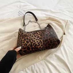 Жіноча сумка через плече крос-боді з екошкіри Lilly P1-1603LB Леопардова - мініатюра 4