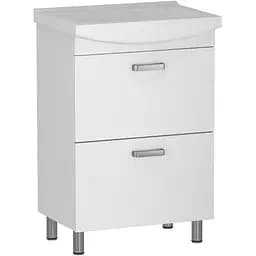 Тумба підлогова RJ Fortuna-B з умивальником Cersania Білий