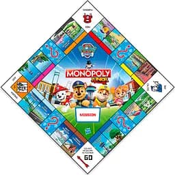 Настільна гра PAW PATROL Movie - Monopoly Junior EN (Щенячий патруль) - мініатюра 3