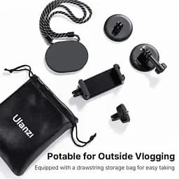 Магнітний кріплення на шию Ulanzi Ulanzi GP-17 Magnetic Holder GP-17 UV-3220 Black - мініатюра 4