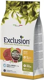 Сухой корм Exclusion Adult Beef Medium Breed корм для взрослых собак средних пород с говядиной 3 кг