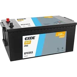 Автомобільний акумулятор Exide Power PRO 6СТ-235Ah Аз 1300A EN EF2353 (3661024035323)