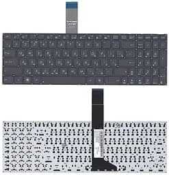 Клавіатура для ноутбука Asus A56, F552, K56, R501, R510, X501, X550, A550, F550, F552, K550, P550, R513, X552, A750, K750, X750 Black, (No Fra - мініатюра 3