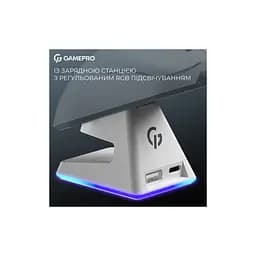 Мишка GamePro Asgard Thor Wireless/Bluetooth/USB White (GM023W) - мініатюра 10