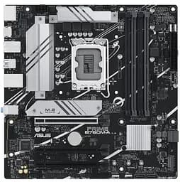Материнська плата LGA1700, Asus PRIME B760M-A-CSM, B760, 4xDDR5, Int.Video(CPU), 4xSATA3, 2xM.2, 3xPCI-E 4.0 x16, Realtek 7.1, Realtek 2.5Gb, 5xUSB3.2/7xUSB2.0, HDMI/DP, MicroATX - мініатюра 2