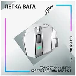 Миша Logitech G502 X LIGHTSPEED White (910-006189) - мініатюра 6