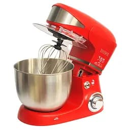 Тістоміс-міксер планетарний на 6л. Royalty Line RL - РКМ-1600 Вт. Red