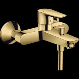 Змішувач Hansgrohe Talis E для ванни Polished Gold Optic 71740990 Золотий