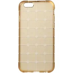 Чохол-накладка Toto TPU case square iPhone 6/6s Gold
