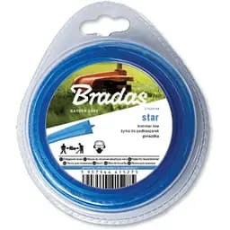 Волосінь для тримера Bradas TRIMMER "зірка" 2,4мм х 15м ZTG2415B