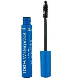 Туш для вій Rimmel 100% Waterproof Mascara відтінок 01 (Black) 8 мл (8000015255957)