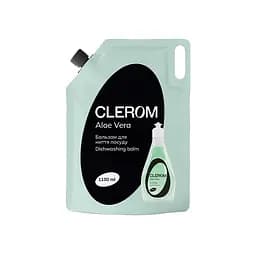 Бальзам для миття посуду Clerom Aloe Vera дой-пак 1.1 л