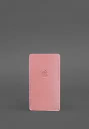 Кожаный чехол для iPhone 12 Розовый