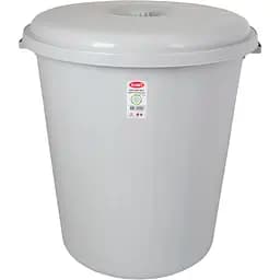 Бак для мусора Planet 90 л серый (00-00010848)