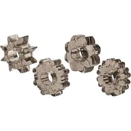 Набір ерекційних кілець CalExotics Basic Essentials 4 шт. чорний