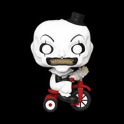 Фігурка Funko Pop Жахаючий Клоун Арт Terrifier Art the Clown with Bike 10 см FP T CA 1591 - мініатюра 2