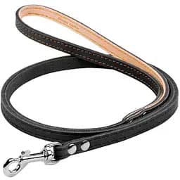 Повідець одинарний Collar, непрошитий, 122х1 см, чорний